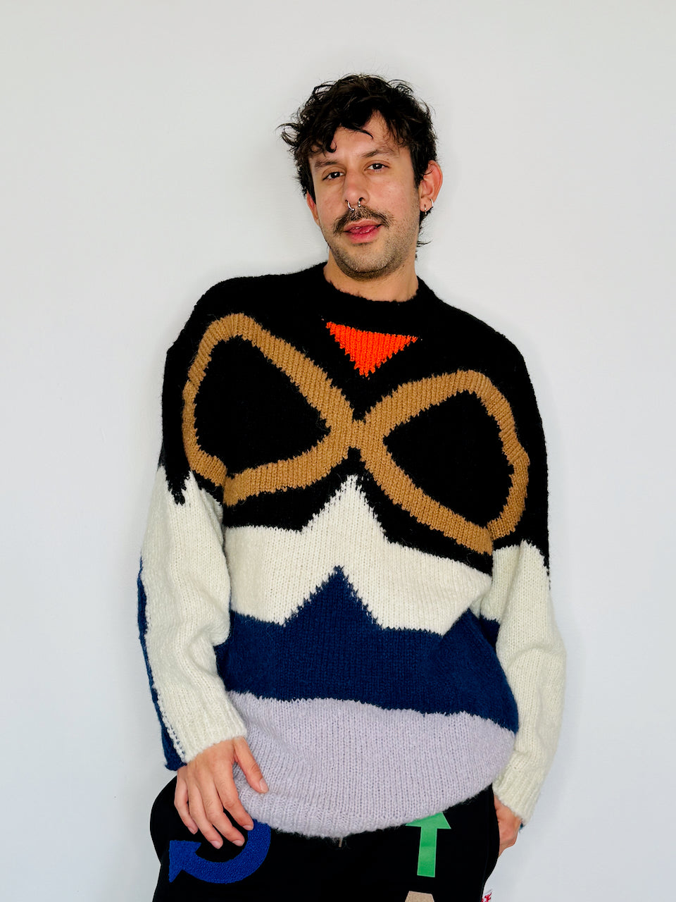 Walter Van Beirendonck FACE KNIT