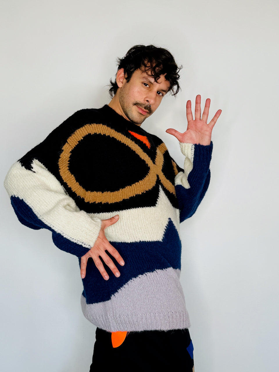 Walter Van Beirendonck FACE KNIT