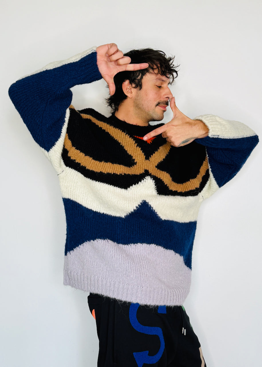 Walter Van Beirendonck FACE KNIT
