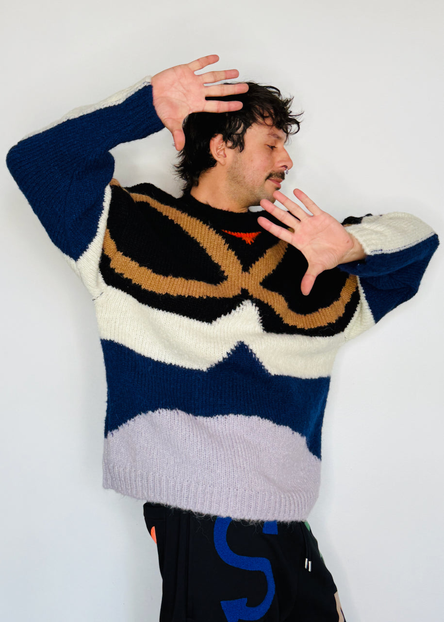 Walter Van Beirendonck FACE KNIT