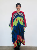 Walter Van Beirendonck Beep Beep Poncho - flame scarlet