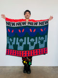 Walter Van Beirendonck Beep Beep Poncho - Orange