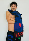 Walter Van Beirendonck New Scarf Single Black