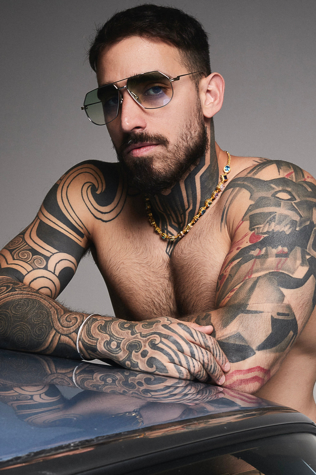 Emerald Vintage Aviators