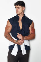 Twisted Button Up