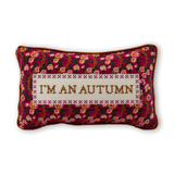 I'm An Autumn Needlepoint Pillow