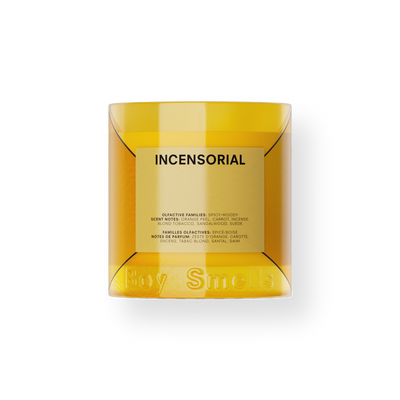 INCENSORIAL Holiday Candle by BOY SMELLS