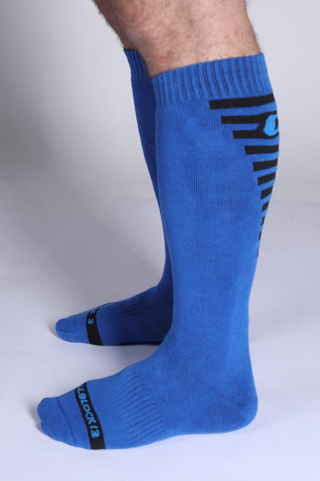 CELLBLOCK 13 Iron Grip Knee High Socks - Blue