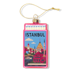 Istanbul Matchbook Ornament