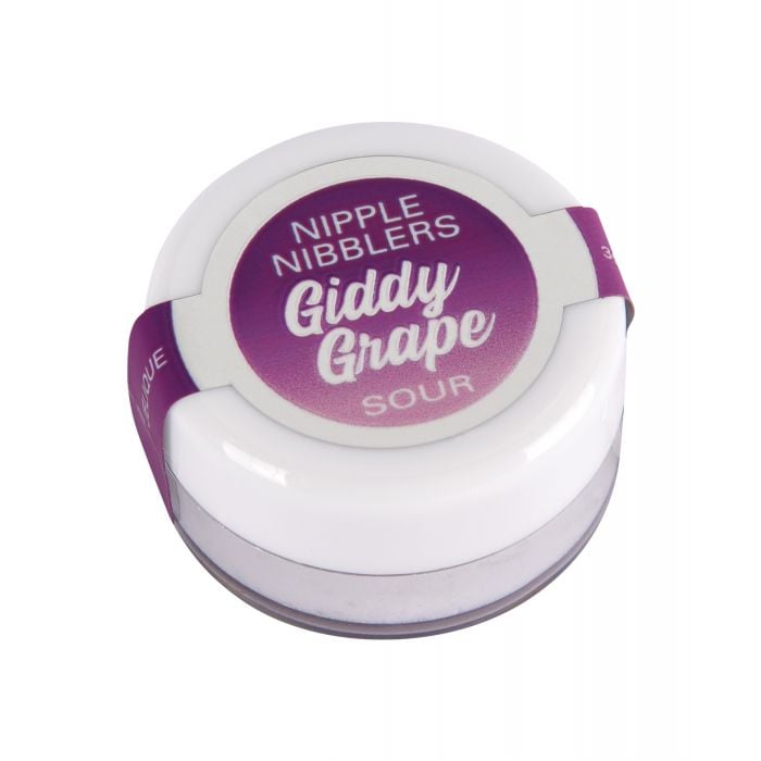 Jelique Nipple Nibblers Sour Tingle Balm 3gm 1pc - Giddy Grape