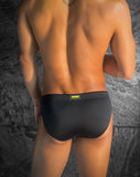 Modern Classic Swim Brief - Jet Black