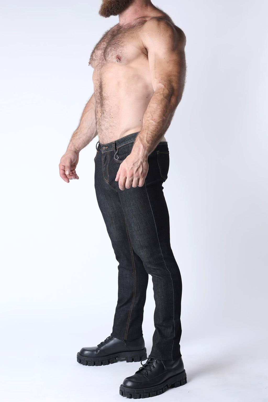 CELLBLOCK 13 Peek-A-Boo Denim Pant - Black