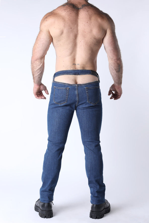 CELLBLOCK 13 Peek-A-Boo Denim Pant - Indigo