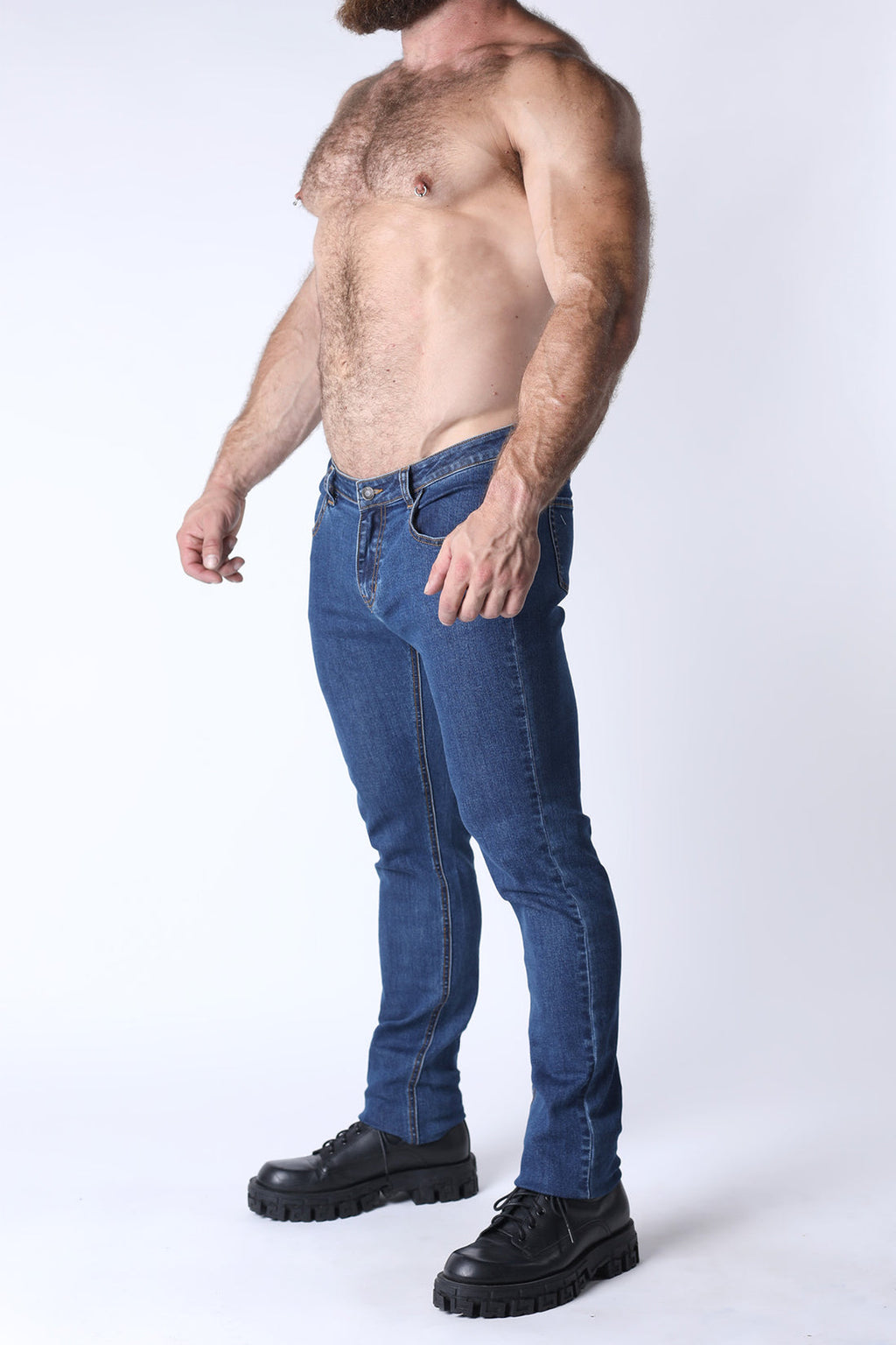 CELLBLOCK 13 Peek-A-Boo Denim Pant - Indigo