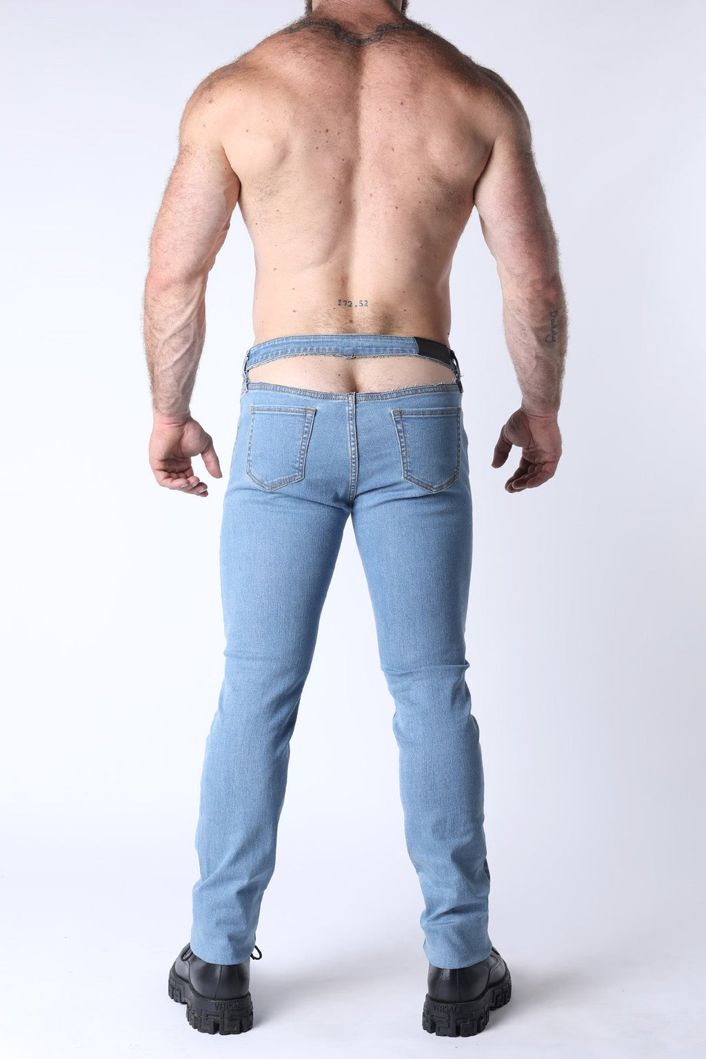 CellBlock 13 J-Flo Peek-A-Boo Denim Pant - Light Blue
