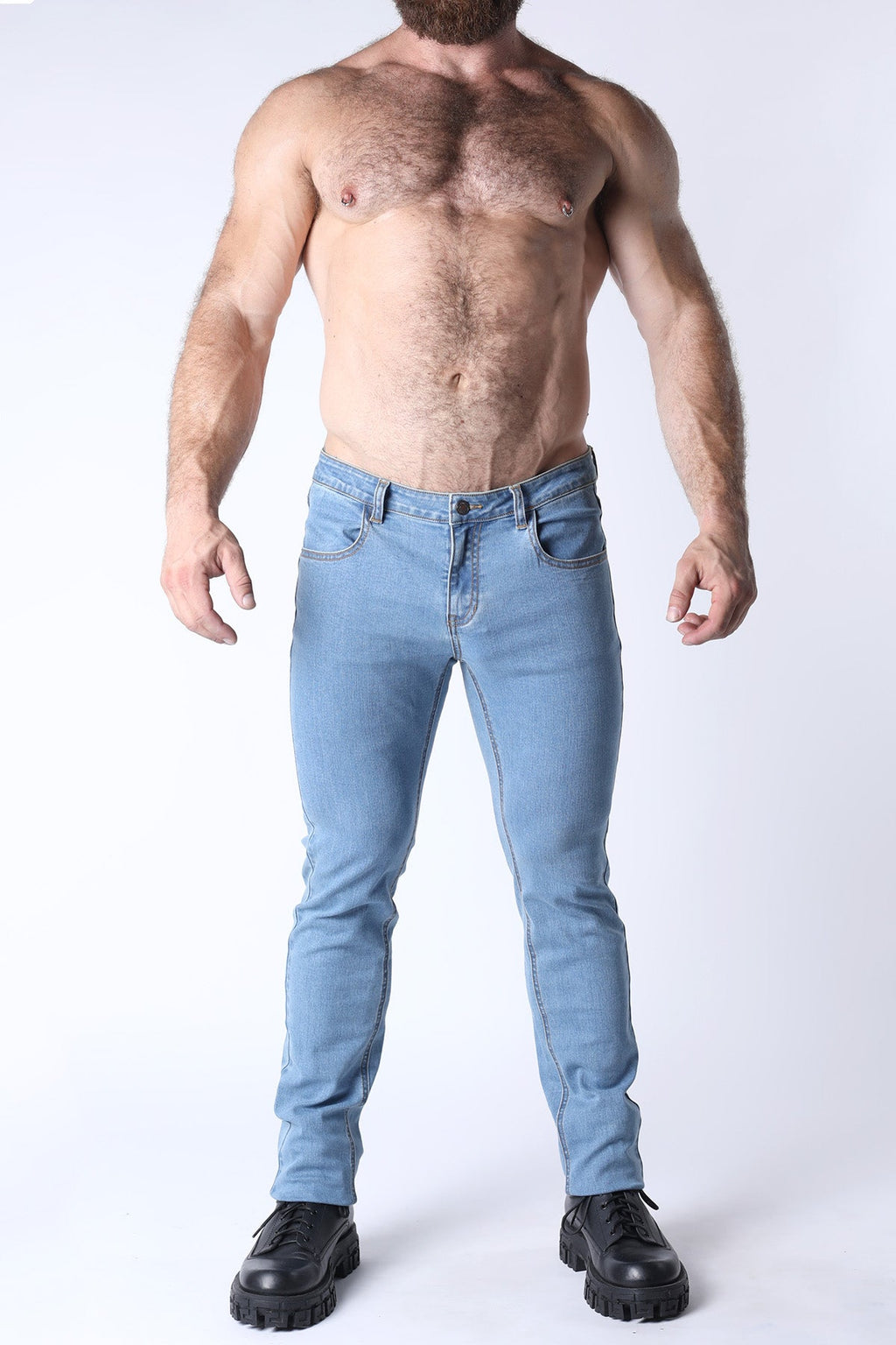 CellBlock 13 J-Flo Peek-A-Boo Denim Pant - Light Blue