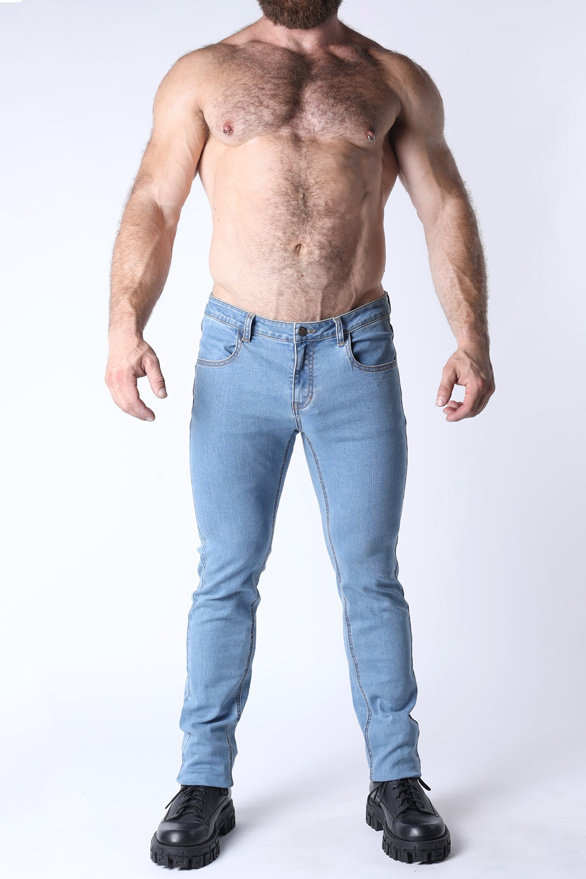 CellBlock 13 J-Flo Peek-A-Boo Denim Pant - Light Blue