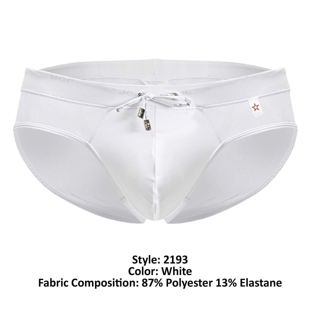 JOR Mystic Swim Briefs - White
