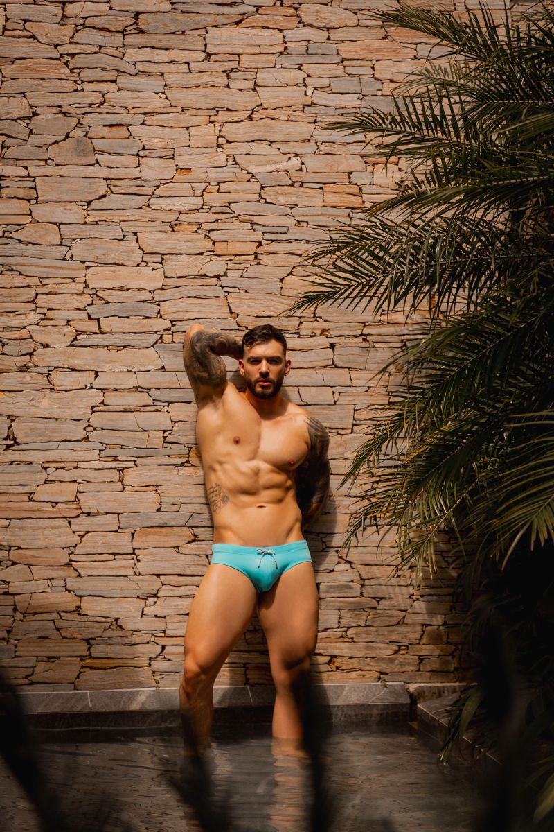 JOR Travel Swim Briefs - Turquoise