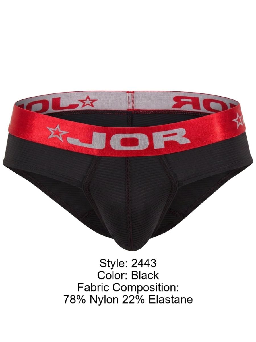 JOR Astor Stylish Briefs - Black