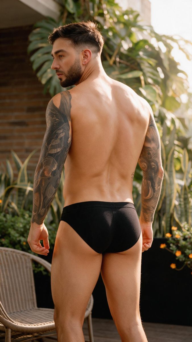 JOR Invisible Briefs Sleek Comfort - Black