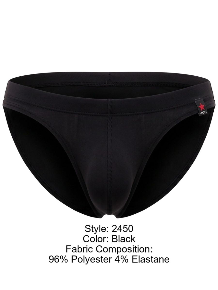 JOR Invisible Briefs Sleek Comfort - Black