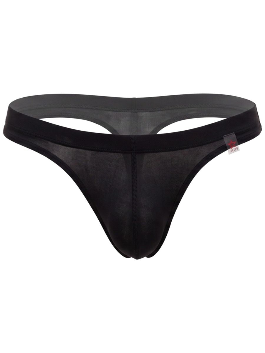 JOR Invisible Sleek Thongs - Black