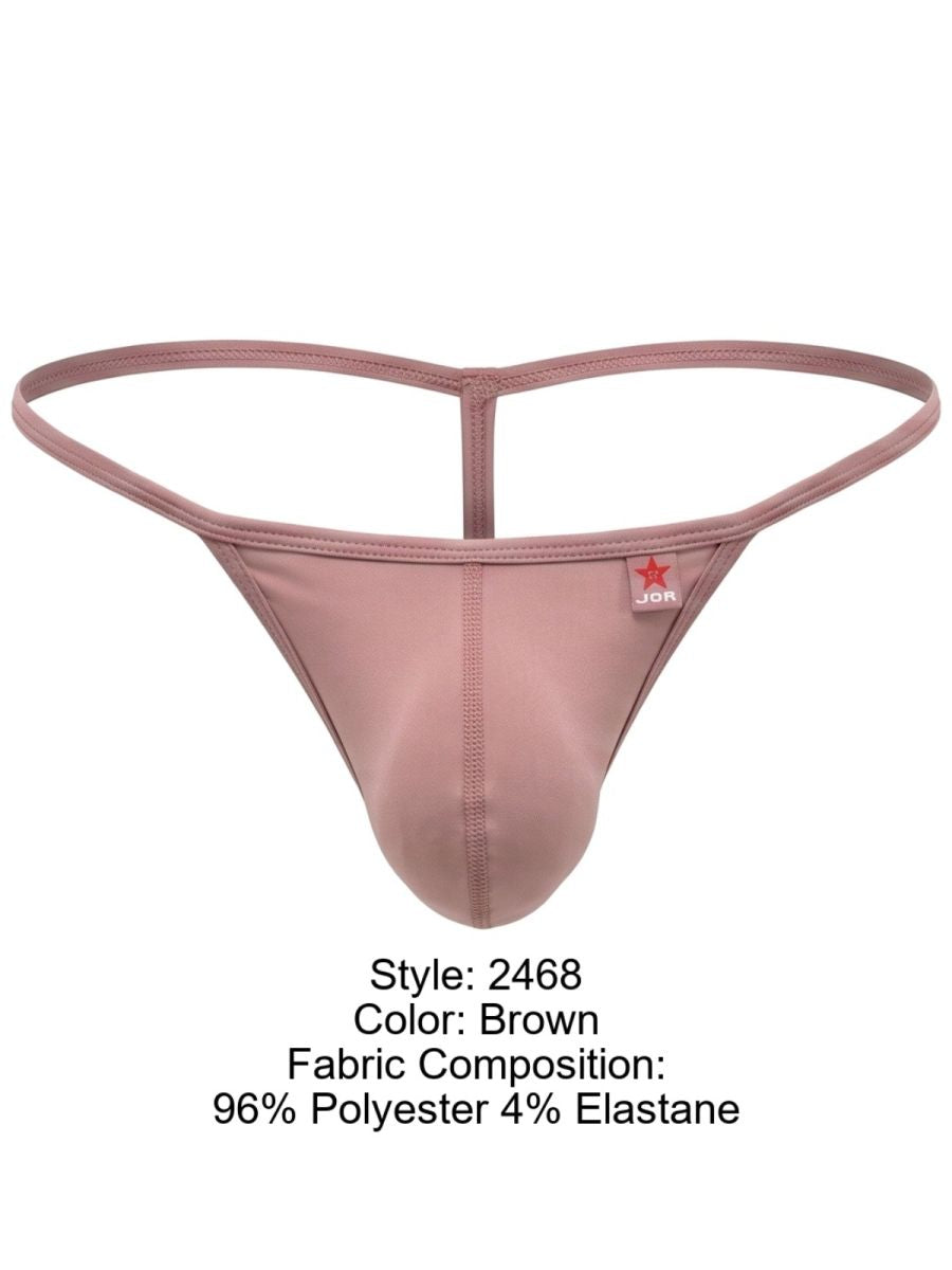 JOR Axel G-String Sleek Comfort - Brown