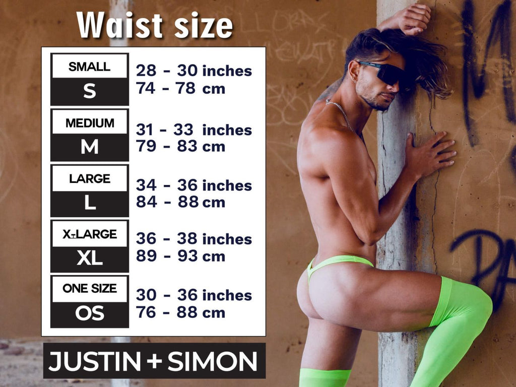 Justin + Simon Cheek Briefs - Pride Flag