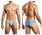 Justin + Simon Classic Bikini - Lurex Blue