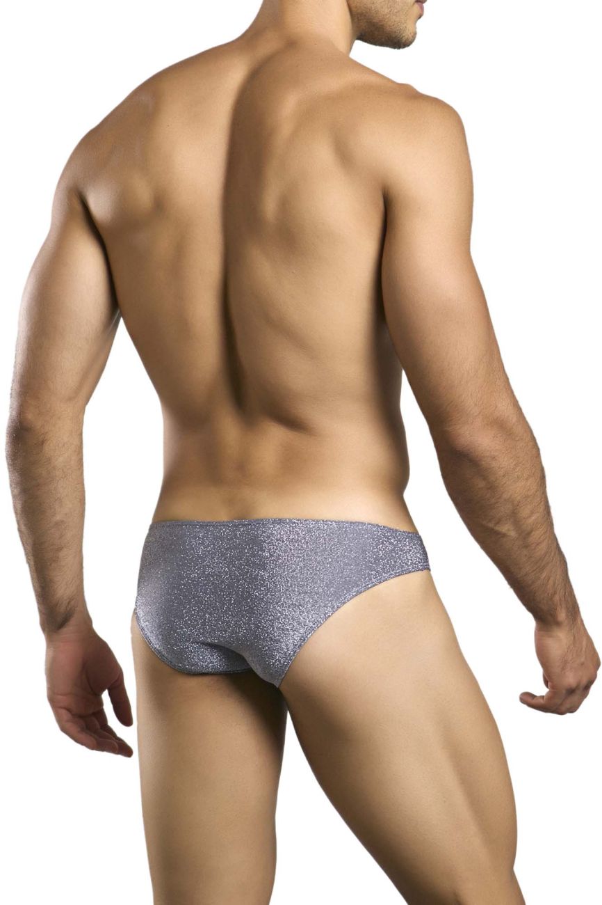 Justin + Simon Classic Bikini - Lurex Gray