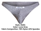 Justin + Simon Classic Bikini - Lurex Gray