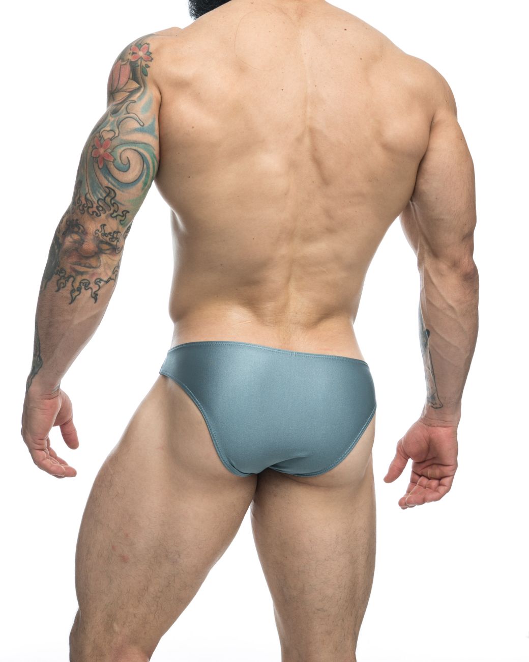 Justin + Simon Classic Bikini - Metal Green
