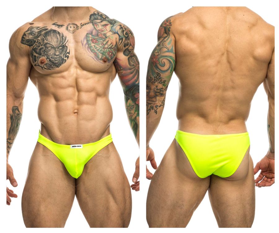 Justin + Simon Classic Bikini - Neon Green