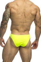 Justin + Simon Classic Bikini - Neon Green