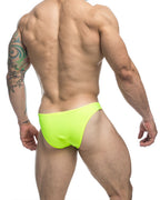 Justin + Simon Classic Bikini - Neon Green