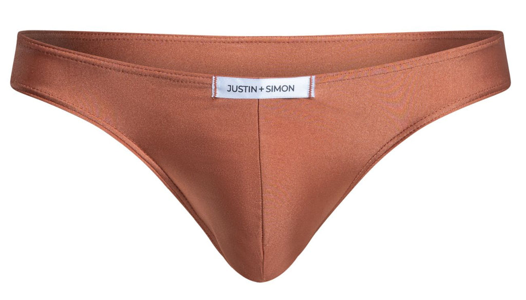 Justin + Simon Classic Bikini - Ochre
