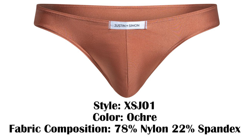 Justin + Simon Classic Bikini - Ochre