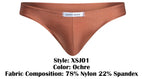 Justin + Simon Classic Bikini - Ochre