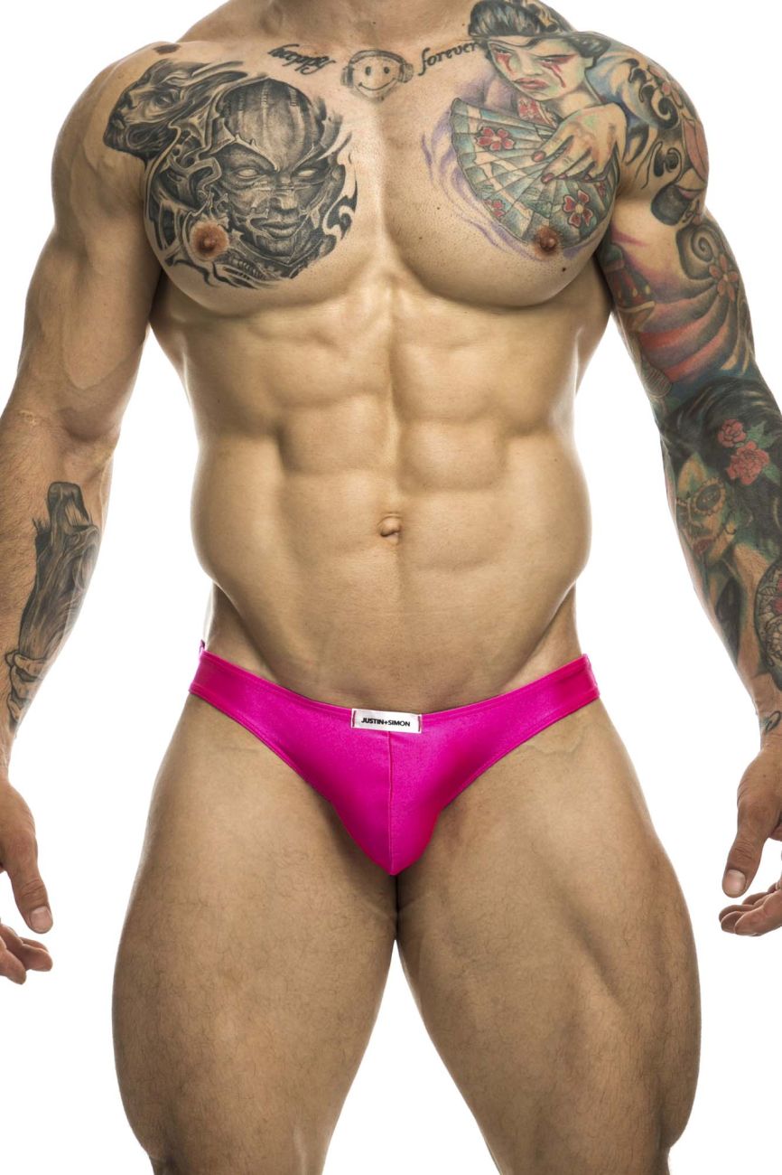 Justin + Simon Classic Bikini - Pink