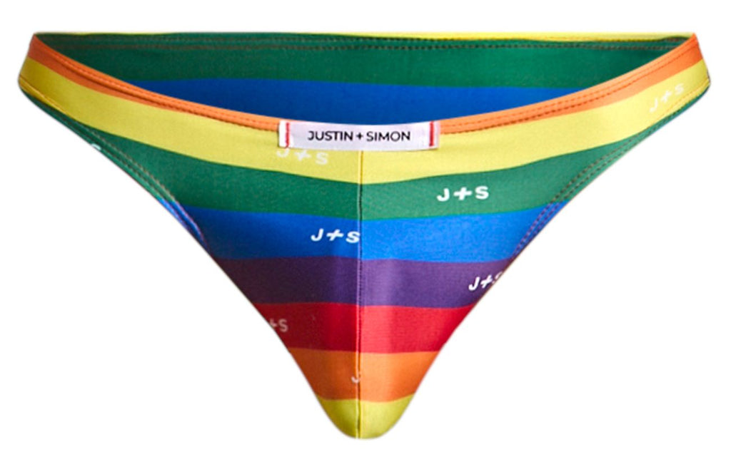 Justin + Simon Classic Bikini - Pride Flag