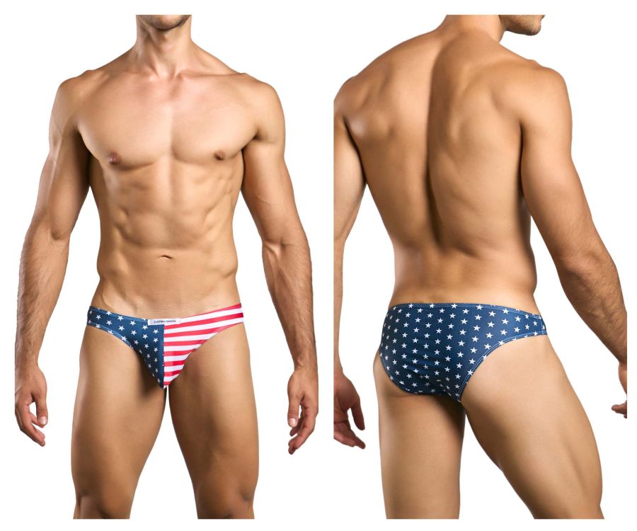 Justin + Simon Classic Bikini - USA Flag