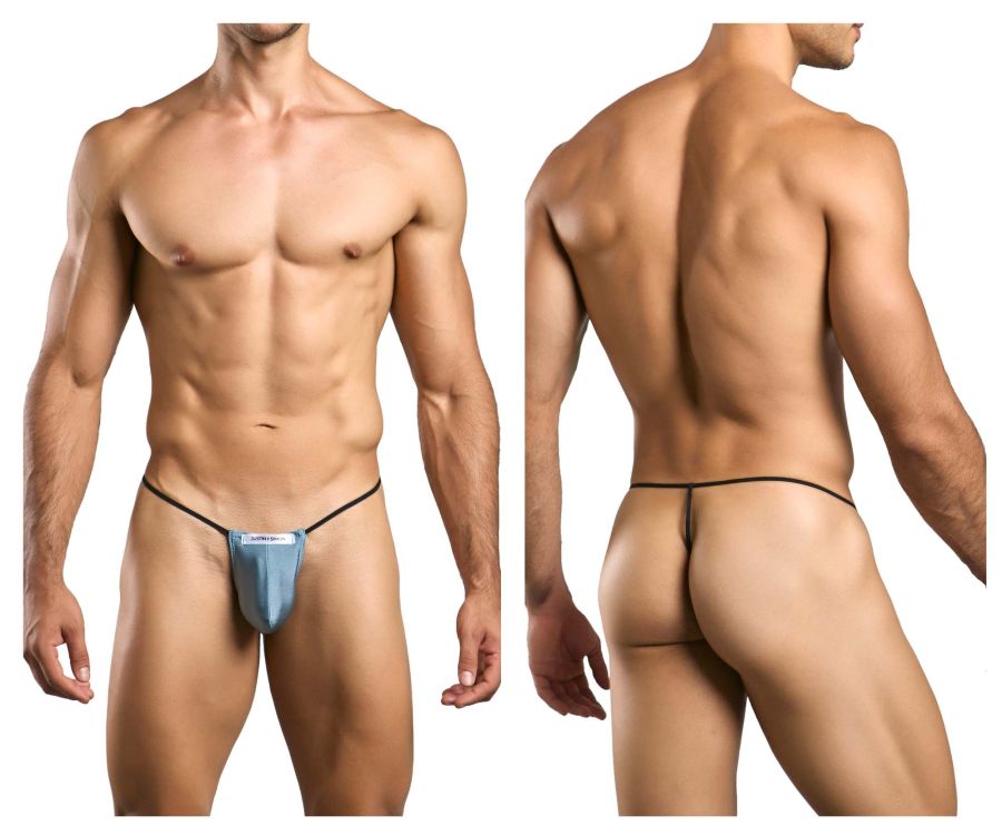 Justin + Simon Classic G-String Bulge - Metal Green