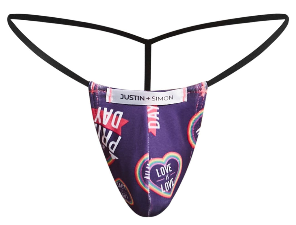 Justin + Simon Classic G-String - Pride