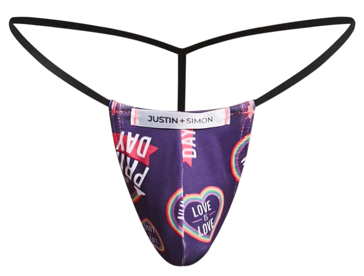 Justin + Simon Classic G-String - Pride