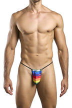 Justin + Simon Classic G-String - Pride Flag