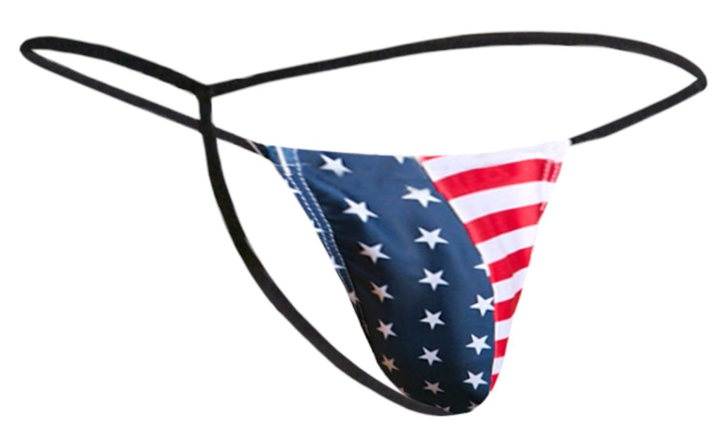 Justin + Simon Classic G-String - USA Flag