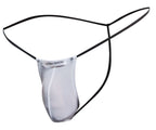Justin + Simon Classic G-String - White Mesh