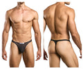 Justin + Simon Classic Thongs - Black Mesh
