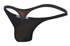 Justin + Simon Classic Thongs - Black Mesh